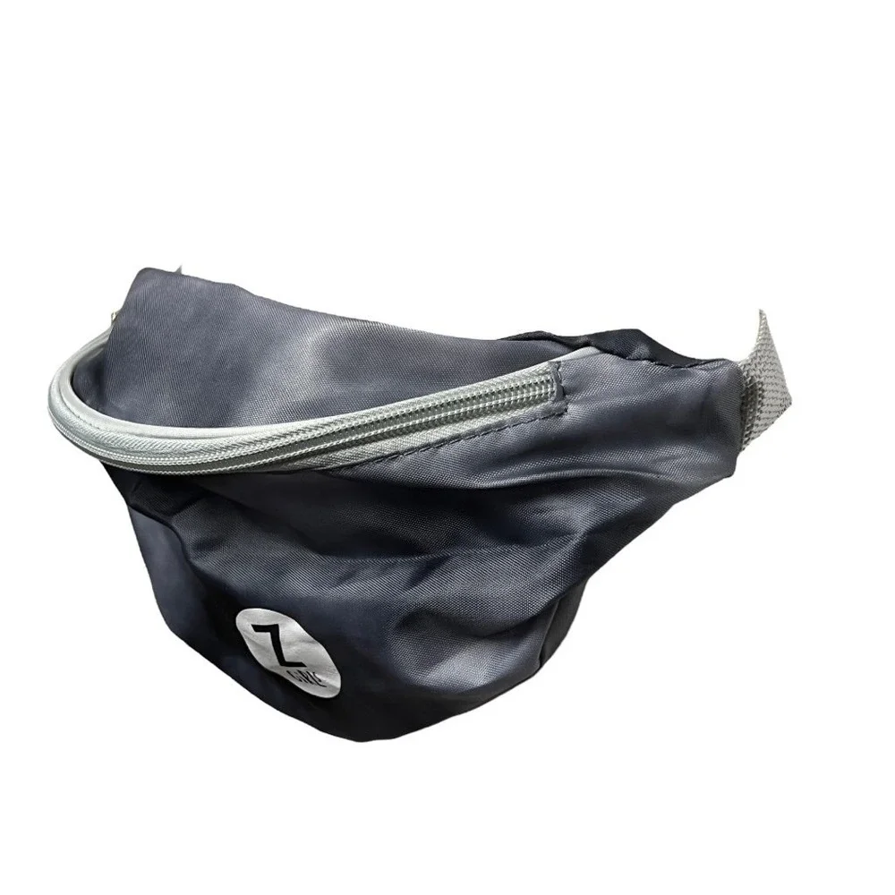ZGiRLS Belt Bag Gray Fanny Pack Lightweight‎ Adjustable Logo Pouch Sporty Small
